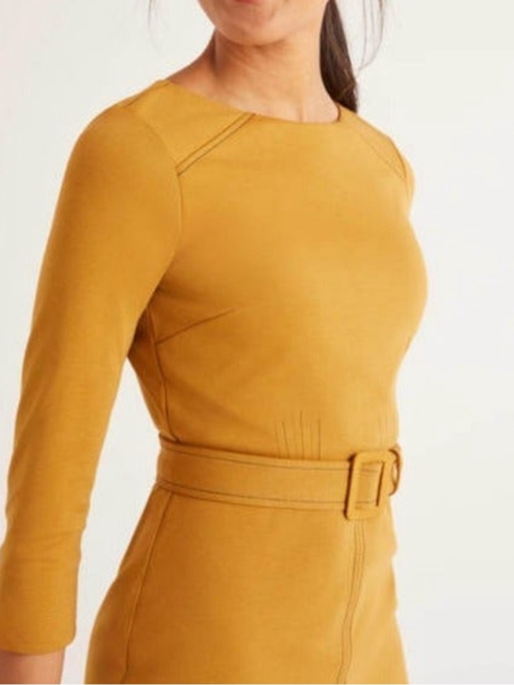 Boden Rosalie Dress with Belt - Picture 4 of 9